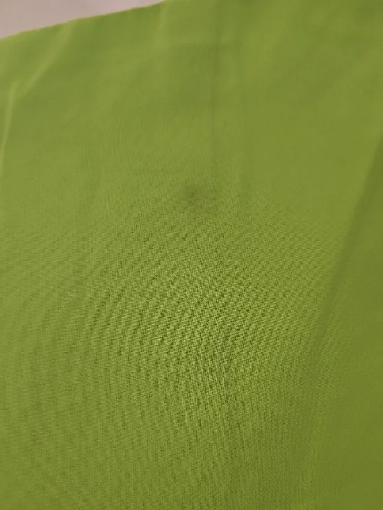 Azazie Lime Green Strapless Chiffon Gown - Picture 5 of 6